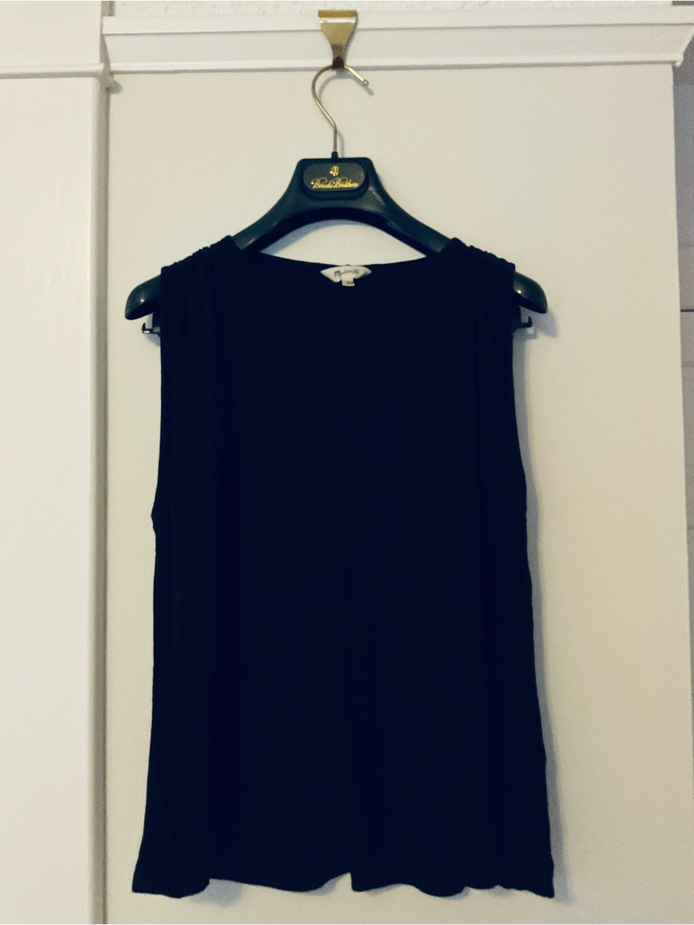 Madewell Black Sleeveless Tank Top